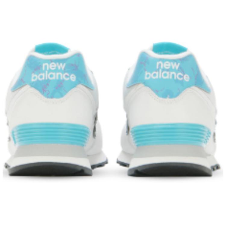 New Balance Sagan Tosu X  NB 574 Casual Versatile Shock Absorbing Durable Low Top Running Shoes Men Running Shoes White Blue ML574TU2