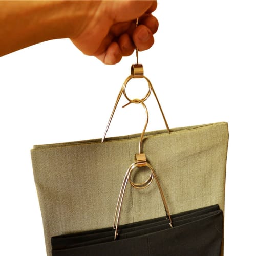 Set of 5 slacks hangers