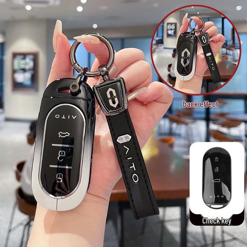 AITO M9 Key Case: Metal Buckle for AITO Huawei M9 Electric Extended Range