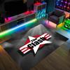 The Clash Design Crystal Velvet Carpet Cozy Non?Slip Printed Rug For Bedroom Living Room Entrance