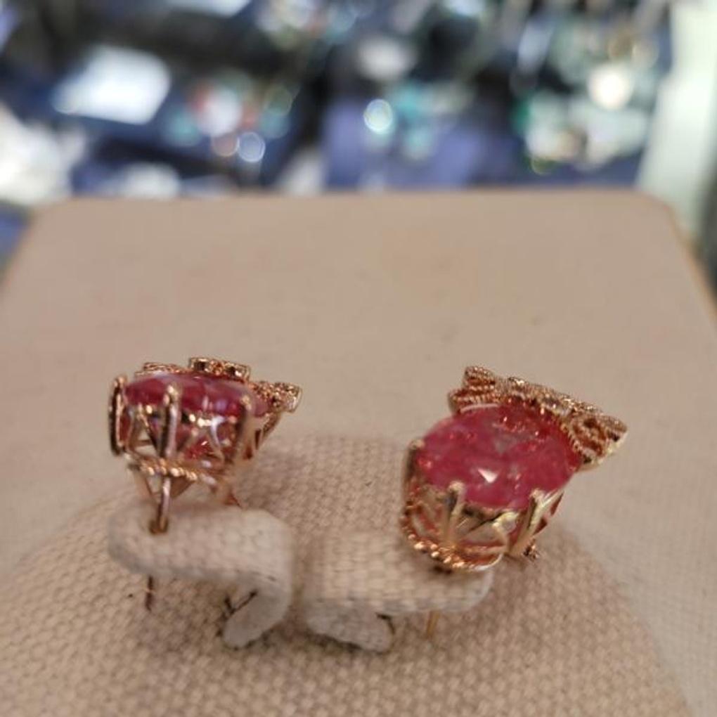 ARTRIA Ice Cubic Lace Crystal Earrings JTOBAFR0023