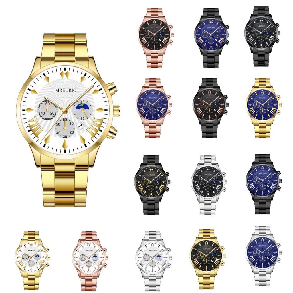 Mens Leather Business Fashion Watch Strap Watch For Gift Giving