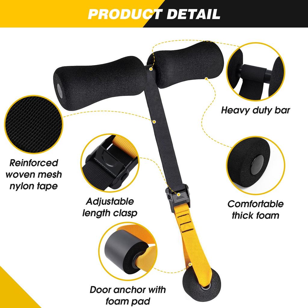 Beinbeugergurt Sit-Up-Maschine Nordic Home Workout für Ausrüstung Beinbeuger Spanische Kniebeugen Heimfitnessprodukt