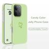 Simple Love Heart Phone Case For Xiaomi Redmi 15C 15 14C 13 13C 12 12C 10 9 9A 9C 9T A5 A3 A2 A1 4G 5G Candy Colored Cover