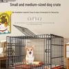 Indoor Pet Cage with Toilet Separation for Small To Medium Dogs and Cats