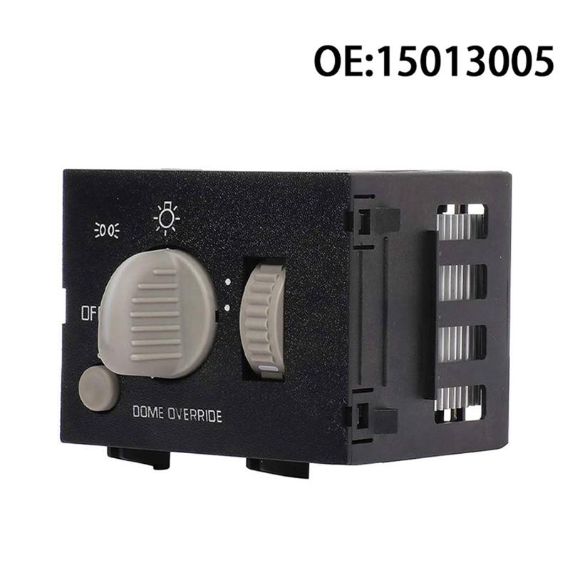 Headlight Control Switch Headlight Dashboard Dimmer Switch 93443101 15013005 For 11-Pin SILVERADO GMC SIERRA