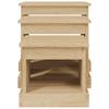 3 Piece Coffee Table Set Sonoma Oak Wood Composite