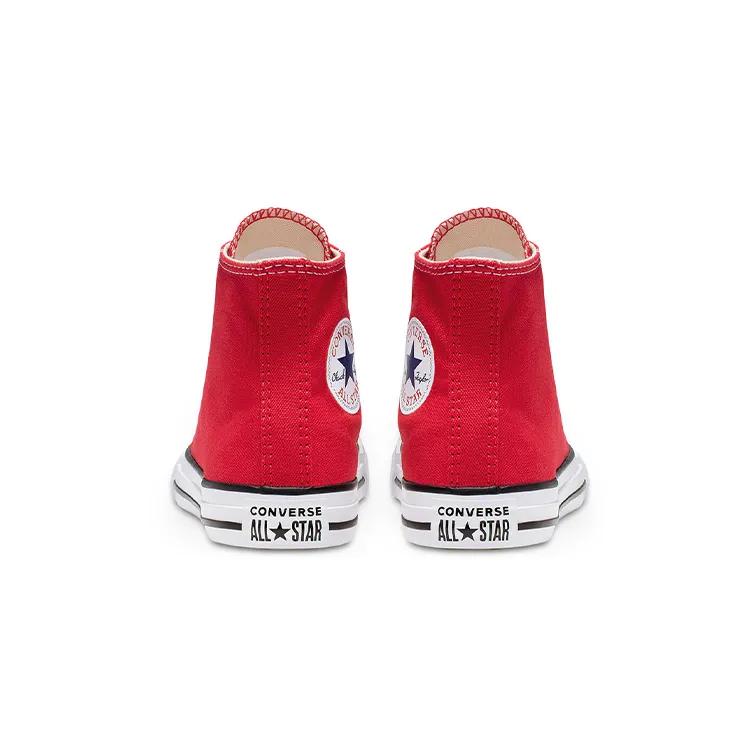 Converse All Star High top Kids Canvas Shoes Red Children Aged 3 7 Years Old (Unisex) Kids' Canvas Shoes 3J232C