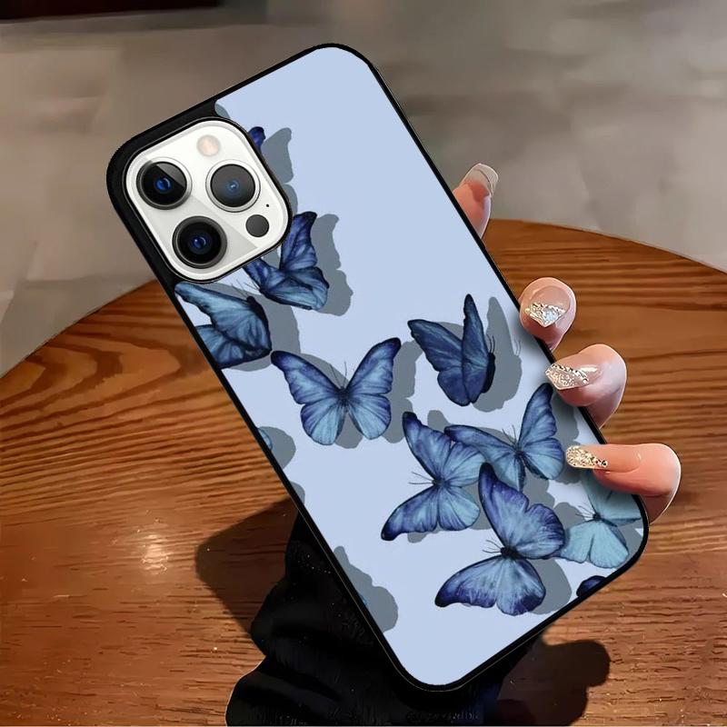 Beautiful Butterfly Phone Case For iPhone 17 Air 16 15 14 13 12 11 Pro Max Max Plus Bumper Case Cover