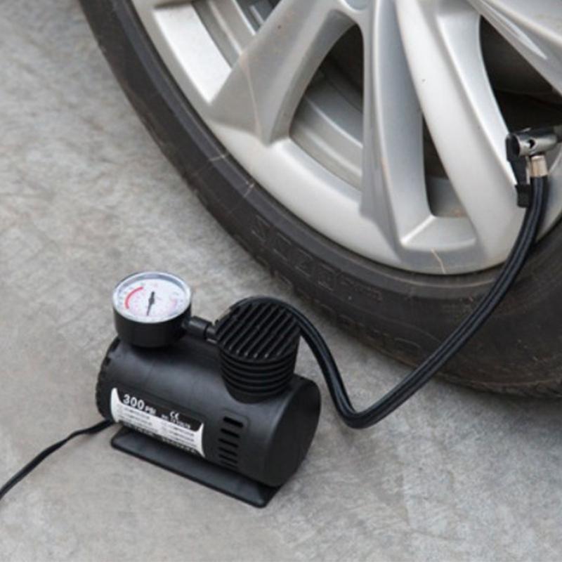 Portable 12V 300PSI Air Pump Electric Inflator Compressor Inflator Tire  Pump Car Tire Inflator Auto Accessories Repair Tool