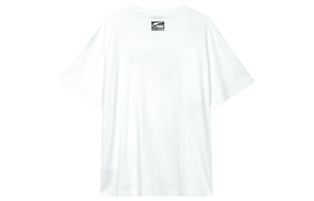 PUMA T Shirt Unisex White, American Vintage 623248-02