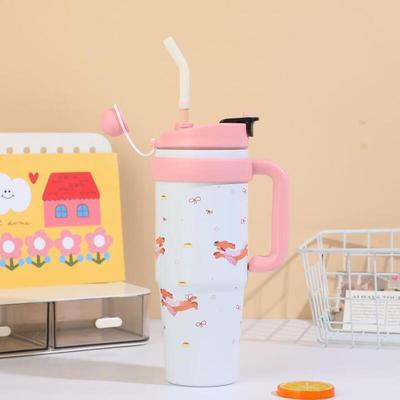 Changqi 316 Stainless Steel Jumbo Insulated Straw Tumbler