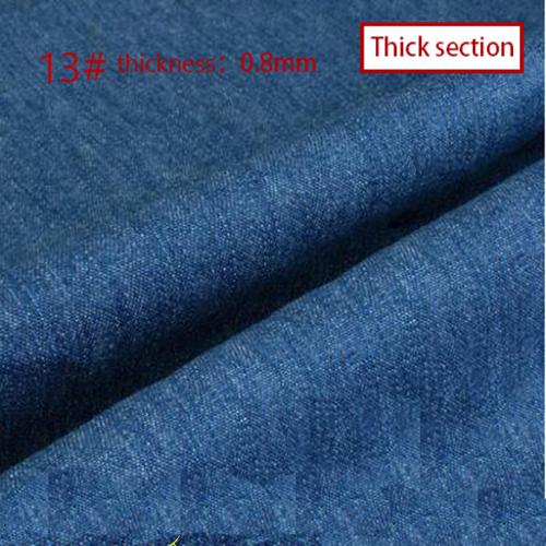D30 SMTA 50*150cm Needlework The Cloth Fabric Tissues Knitted For Sewing Cachetelas Patchworksewing Aterial Denim Thick Section