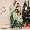 Family Matching Print Sets Pajamas Loungewear Outfits Family Matching Long Sleeve Tops+Pants Set