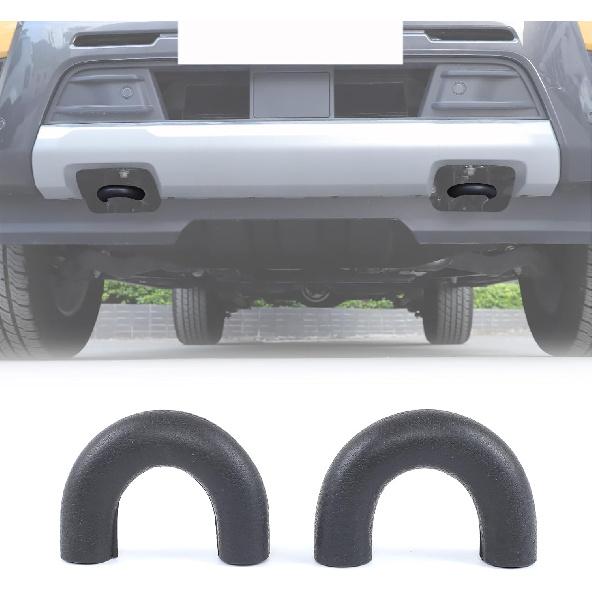 Car Tow Hook Protective Cover Compatible with Ford Ranger 2023-2025 Rubber Front Bumper Tow Ring Pull Ring Protective Case Trailer Pull Ring Trim