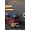 Chargeur de Batterie de Voiture 12V 2A Portable avec Affichage Numérique Charge Rapide Accessoires de Voiture Outil de Réparation d'Impulsion pour Moto Camion Auto