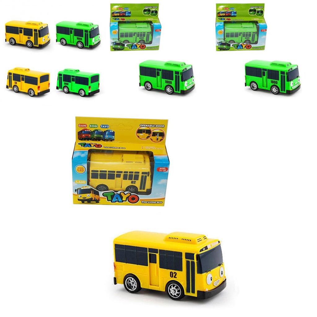 Tayo The Little Bus Friends Vibrant Mini Car Toys For Imaginative Play