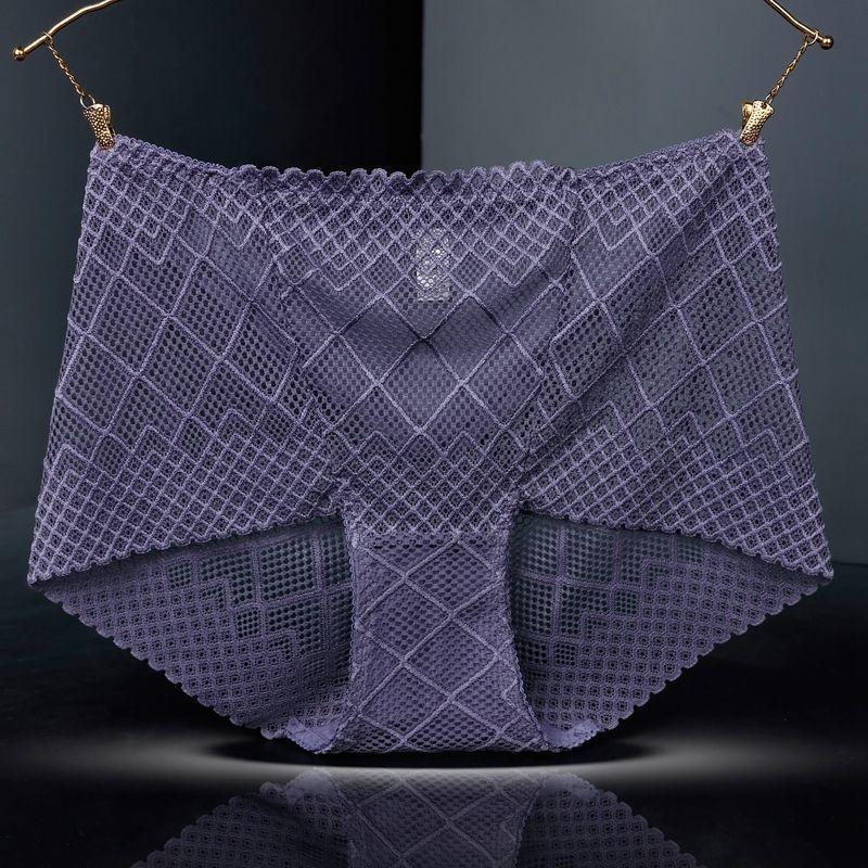 Σέξι Δαντελωτά Εσώρουχα για Γυναίκες με Ανοιχτή Μέση με Κοιλιακή Συμπίεση Άνετα Αναπνέοντα Καλοκαιρινά Τριγωνικά Εσώρουχα από Διχτυωτό Καθαρό Βαμβάκι