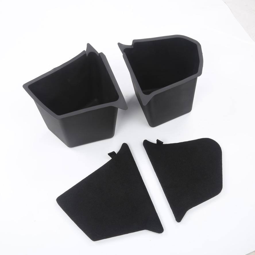Tesla Model Y 2021-2022 Trunk Storage Boxes - Original Style Left & Right Interior Modification.