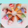Sweet Treats Ice Cream Cushion Soft And Squishy Customizable Image Print Ideal Prop Or Gift