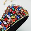 Women's Hairband Baroque Retro Exaggerated High Head Cavern Wide Edge Hair Ornament
