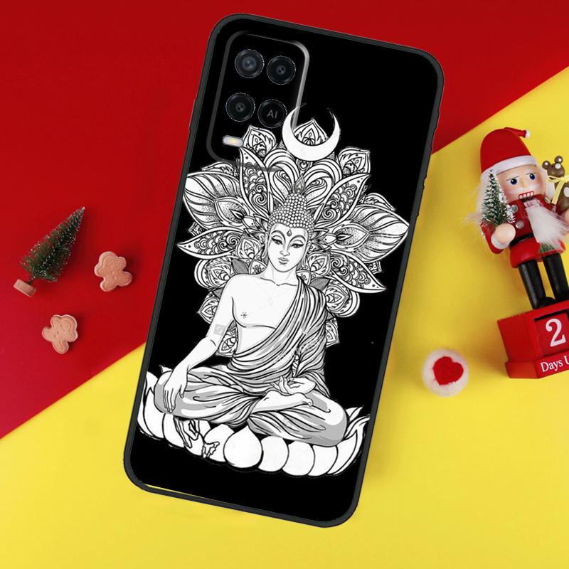 Gautama Buddha For OPPO A96 A76 A16 A52 A72 A92 A98 A78 A58 A5 A9 A15 A17 A77 A53S A57S A94 A74 A54 Case
