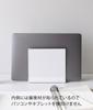 Yamazaki Jitsugyo Slim Laptop Stand White W16 X X Tower Laptop Storage Vertical Space Saving 4498 Approx. D5.7 H15.2cm