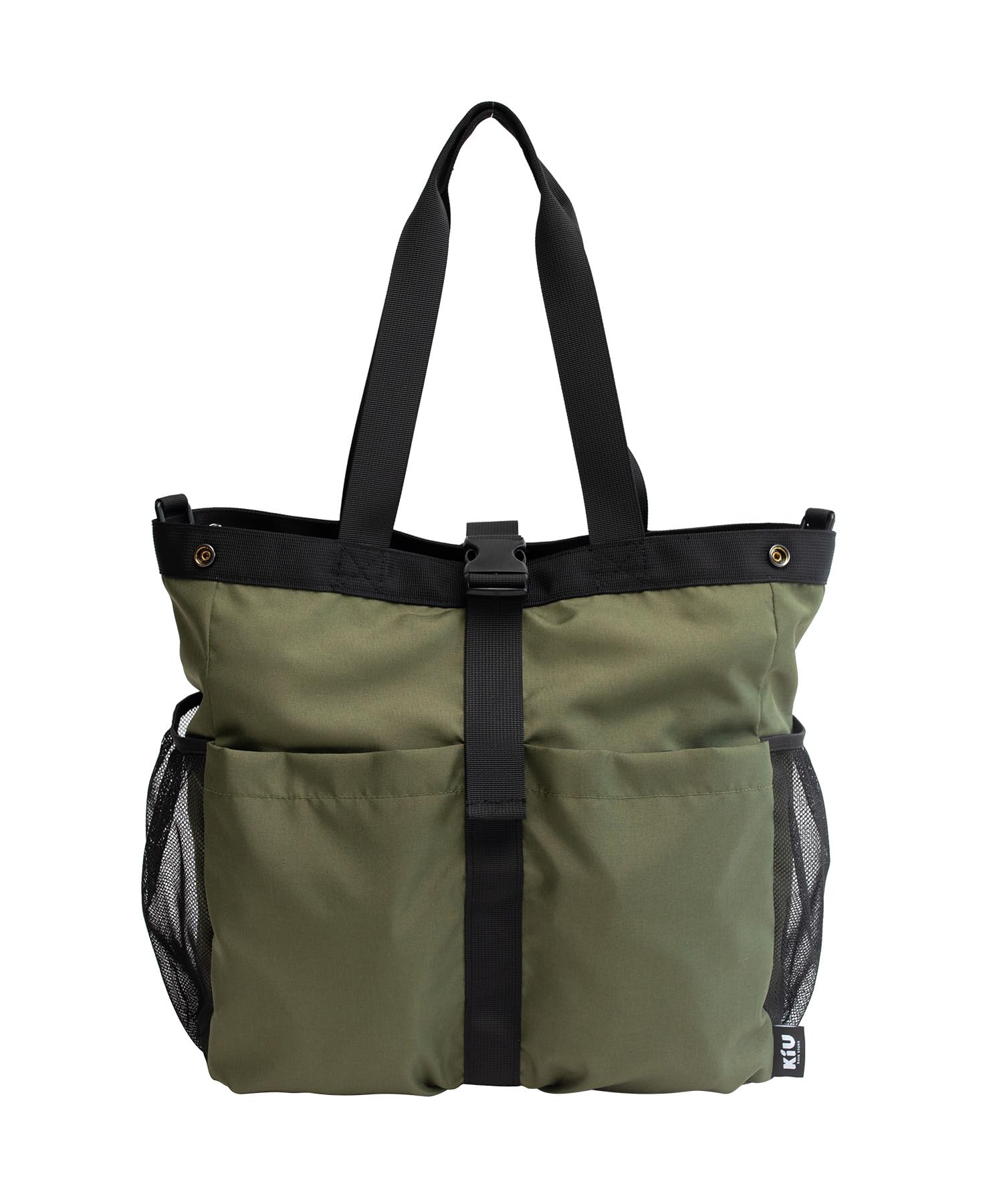 

KiU Multi-Purpose 3-Way Tote Bag, Waterproof and Water-Repellent, Unisex, Large Capacity, Pockets, Storage, Diaper Bag, Travel Bag, Simple and