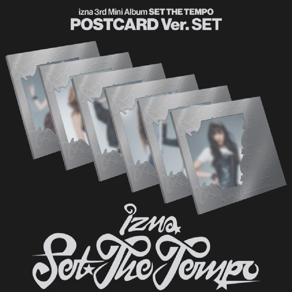 Izna 3rd Mini Album SET THE TEMPO Postcard Ver.