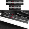 Lpdv10 4Pcs Car Threshold Door Sill Protector Anti Scratch For Giulietta GT 159 147 156 Mito Brera Giulia F1 Stelvio Volan
