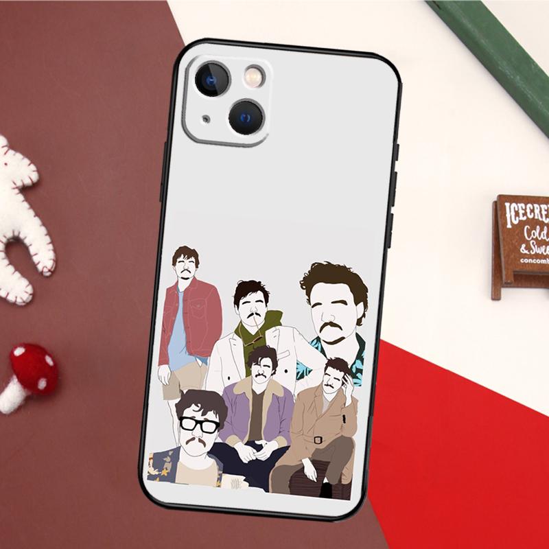 

Pedro Pascal Actor Bumper Phone Case For iPhone 16 15 14 11 12 13 Pro Max X XS XR Plus Back Cover iPhone 13