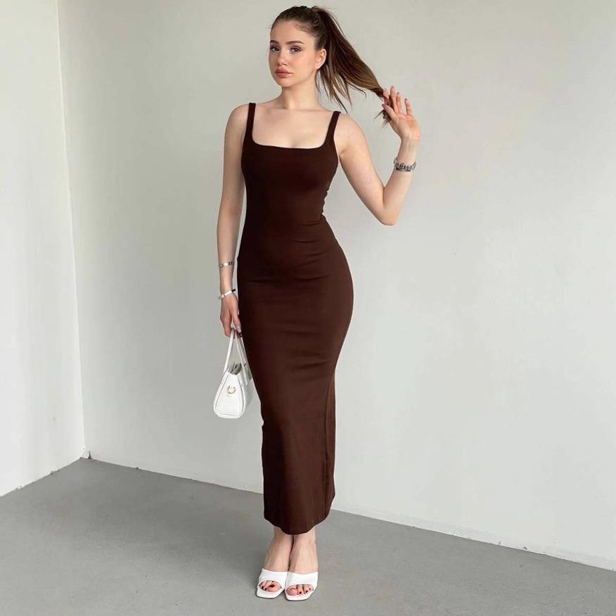 2025 Summer Sleeveless Slim-Fit Casual Dress
