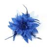 Fashion Brooch Feathers Hair Clip Flower Beads Bridal Hairpin Headdress Corsage Feather Hairband for Ladies Children's