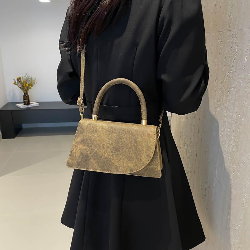 Casual Commuter Messenger Bag Niche Small Square Bag Women's Bag Autumn New Bag Women's Fashion Simple Shoulder Bag