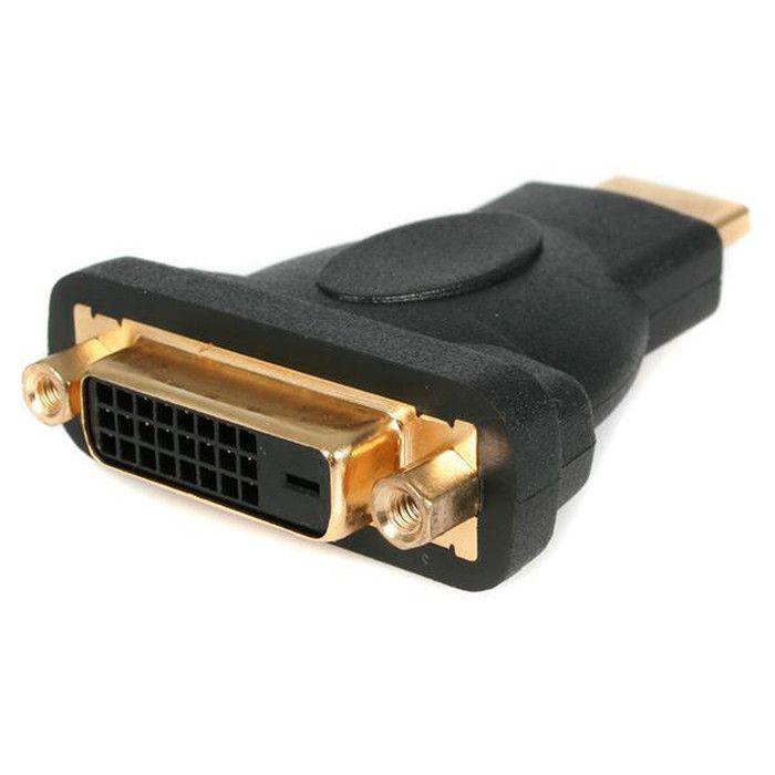 Adaptateur HDMI Vers DVI - STARTECH - Convertisseur M/F - Plaqué or - 1920x1200 - Noir