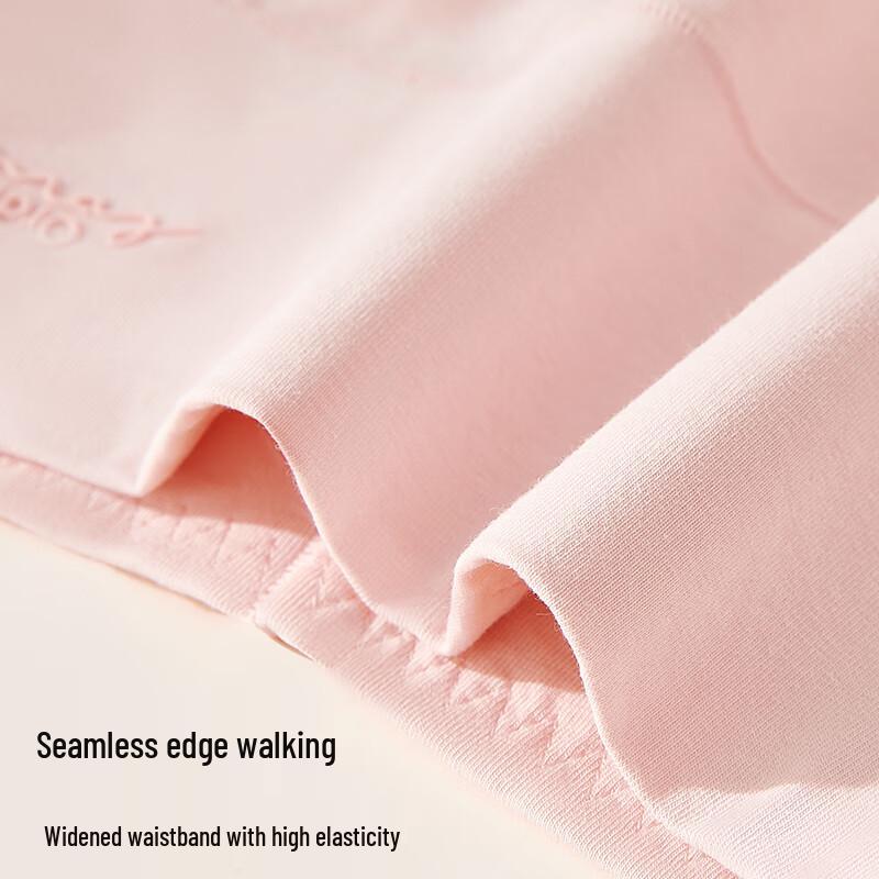 Oudifen Women's High-Waist Cotton Briefs 4-Pack