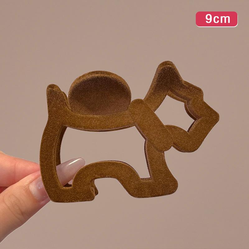 Cartoon Puppy Hair Clip Oil Painting Color Hair Gripper Creativity Hairpins Hair Accessories