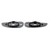 Car Wing Mirror Glass Heated with Backing Plate for Ford Fiesta MK7 2008-2017,Clear Anti-fog Rear View Door Side Mirror Replacement Parts