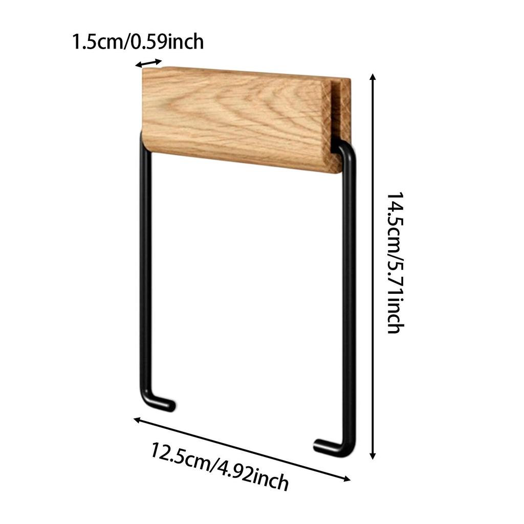 Pappershanddukshållare Modern Klassisk Toalettpappershylla Dispenser Förvaringsställ för