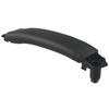 1pc Car Black Right Door Pull Handle Leather Cover Replacement For Land Rover L550 For Discovery Sport 2015-2019 Accessories