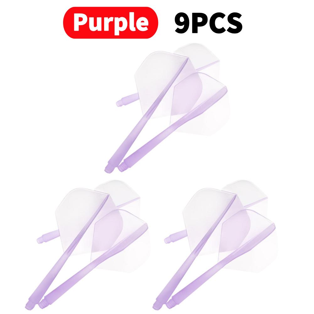 3-30Pcs 2BA Darts Tail Durable Anti-fall Darts Flights Transparent Plastic Darts Shafts Dart Throwing Entertainment Games