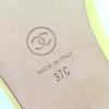 Pristine CHANEL pumps ballerina yellow leather Women 37 19S G02819 Used