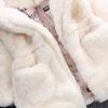Baby Infant Girls  Winter Hooded Coat Cloak Jacket Thick Warm Clothes