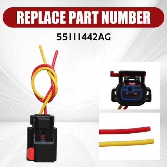 HVAC Compressor Wiring Loom Connector for 04-20 Ram 1500 2500 3500 4000