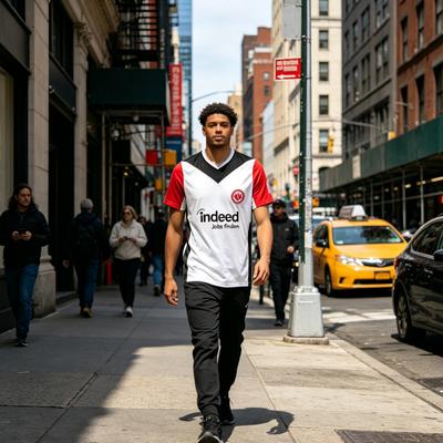 2026 Eintracht Frankfurt Nytt matchställ: Lätta, Snabbtorkande Fotbollströjor för Herr och Dam, Sporttoppar, Föräldra-Barn-Kläder