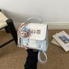 Schoolbag Women's Bag Cute Simple Backpack Daily Versatile Niche Handbag Fashion Trend Uniform Bag Casual Messenger Bag