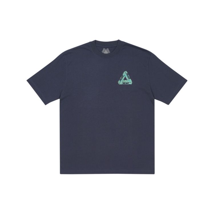 Palace FW21 Ultimo Series Tri-Eye T-Shirt Unisex T-Shirts Navy Blue P21TS243