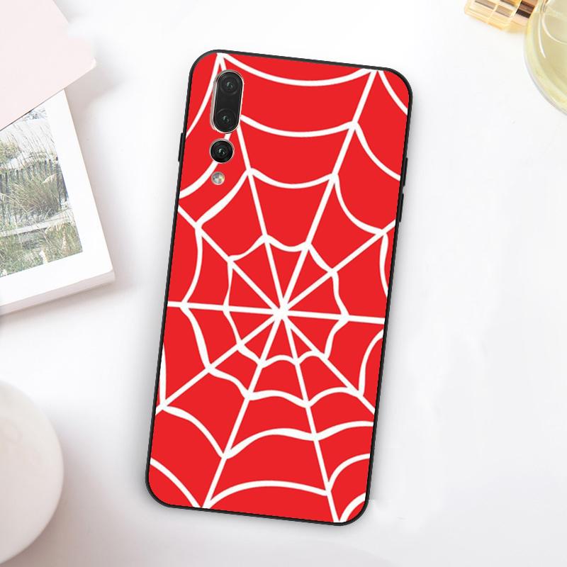Spinnennetz-Kopfmaske für Huawei Nova 11 10 9 SE Y70 Y60 Y90 Y61 Y91 Y73 Y72 12i 11i 8i P30 P40 Lite P60 Pro Hülle