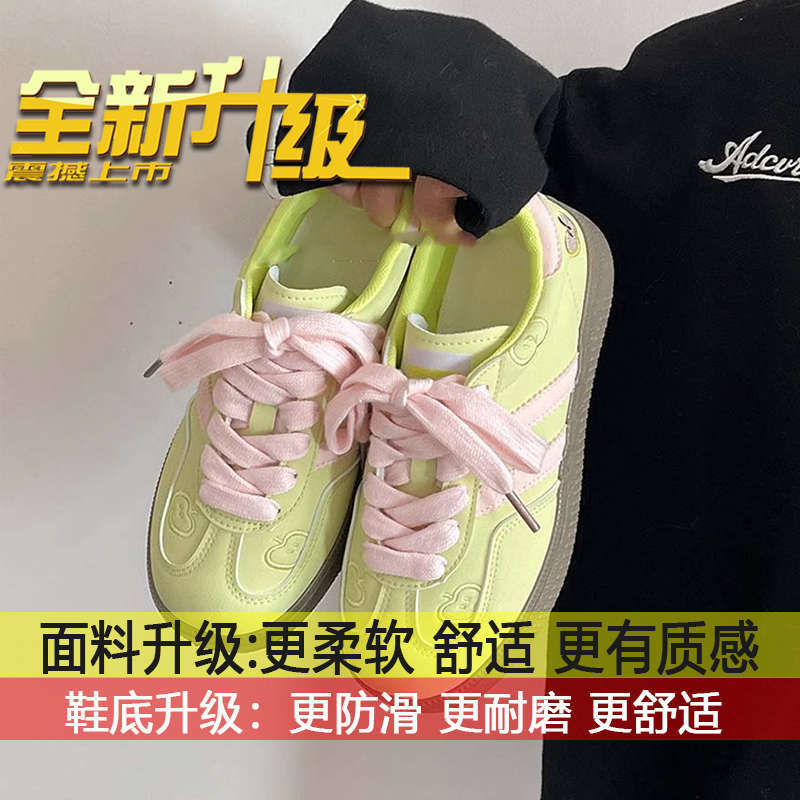 

Милые маленькие белые туфли школьницы универсальные кеды 2025 лето нишевый цвет гуавы hello kitty тренировочные туфли 40