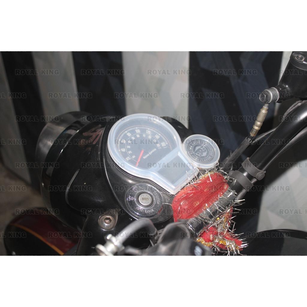 Fuel Tank Cap Cover "& Cluster Cover Fit For Royal Enfield New Classic 350"